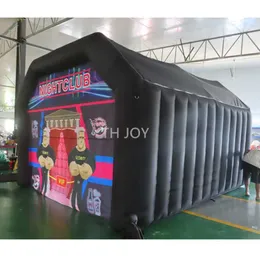 wholesale outdoor activities portable 5x4x3m inflatable night club tent blow up pub tents shelter for party
