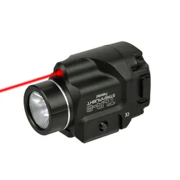 إكسسوارات تكتيكية TLR-8 TLR-7 مصباح يدوي LED مصباح LED مع مشهد ليزر أحمر لصيد G17 19 SIG CZ TR8 LASER LASER TR8 TR7