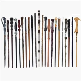 Movie Games S Magic Wands Cosplay Actoion Figures Ginny Snape Metal/Iron Core Magical Wand Without Box Christmas Gifts Drop Delive Dh3Jv