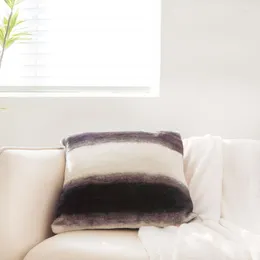 Pillow 2023 Style 45x45cm/60 60CM Faux Fur Cover Casual Waist Case Living Room Chair Sofa Home Decoration