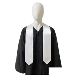 Andra festliga partier sublimering tom examen tie roller grad gåva för studenter 60 70 tum polyester värmeöverföring sha dh5cl