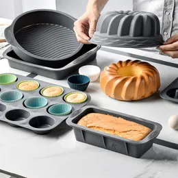 Baking Moulds Muffin Cup Easy To Release Heat Resistant Round Mold Preferred Material Cake Tools Multipurpose