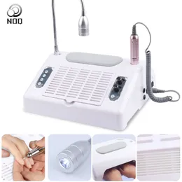 Nail Dryers NOQ 5 In 1 UV LED Lamp For Nails 39leds Nail Dryer Fan Lamps For Manicure With Vacuum Cleaner 2 Fans Dust Collector Machine 230824