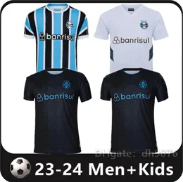 2023 2024 Gremio Soccer Jerseys D.Costa Giuliano 23 24 Ramiro Geromel Luan Maicon Fernandinho Jersey Men Kids Kids Training Stest Football Shirts Thailand