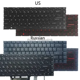 Novo teclado retroiluminado americano/russo para msi gs65 gs65vr MS-16Q1 gf63 8rc 8rd MS-16R1 MS-16R4 gf65 fino 9sd 9se 10sd MS-16W1 MS-16WK hkd230812