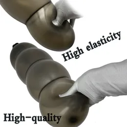 Slip Mutandine Gonfiabili Perline anali Plug Silicone Espansione del sedere Esercizi Masturbazione maschile BDSM Stimolazione della prostata Adulti Giocattoli sessuali per Gay 230824