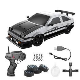 ElectricRC Car AE86 Remote Control Car Racing Vehicle Toys for Children 1 16 4WD 2.4G High Speed ​​GTR RC Electric Drift Car Children Toys Gift 230823