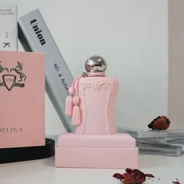 Delina Parfüm 75 ml Parfums de Marly Rosee Valaya Layton Haltane Sexy Duft Köln für Männer Frauen bezauberndes Parfümspray mit königlicher Essenz