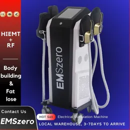 Emszero elektronik yüksek enerjili vücut şekillendirme Zayıflama 14 Teslas EMS Radyo Frekans Makinesi Emszero Kas Güzellik Salonu
