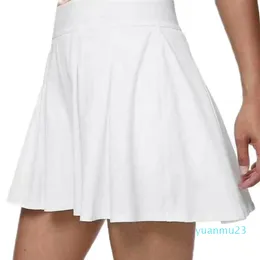 ファッションluルーズヨガの衣装ショーツクイックレディースドライジムスポーツショートサマードレスを着るソリッドカラースポーツエラスティックフィットネス