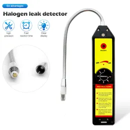 Carbon Analyzers Refrigerant Leak Detector Halogen Gas Leak Detector 7-Level Adjustable Sensitivity HVAC R22 R410A R134A R1234YF CFCs HC 50%OFF 230823