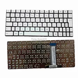 Dla Asus eee PC x101 x101ch x101H x101-Blk041g Eeepc White Keyboard GR HKD230812