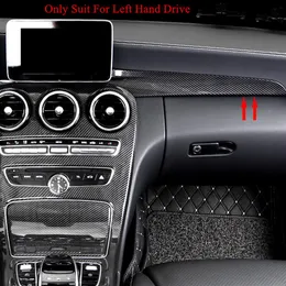Centrum Konsoli Dashboard Paspaty 2PCS ABS dla Mercedes Benz C Klasa W205 180 200 2014-18 GLC X253 260 2015-18 LHD229C