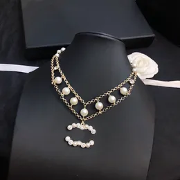 Luxury Brand Designer Medieval vintage alphabet necklace waist chain sweater chain brass Pendant Necklaces Wedding Party Jewerlry AccesZ7qG#