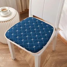 Pillow Modern Simple Style Household Dining Chair Four Season Universal Thicken Non-slip Horseshoe Mat Decor Seat