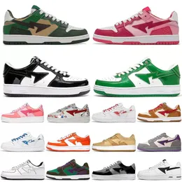 Casual Shoes Low Designer Men Women Black White Run Shoe Pastel Green Blue Suede Pink Mens Womens Trainers Outdoor Sports Sneakers Walking Jogging With Box