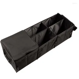 Bilarrangör Portable Foldble Trunk Auto Interiör Stowing Tidying Container Bags Multi-Purpose Storage Box