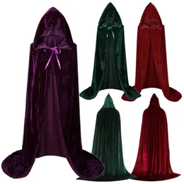 Cosplay Hocus Pocus Witch Cloak Halloween Sarah Winifred Sanderson Cosplay Costume Adult Kids Unisex Cloak Retro Ages Cape 230817