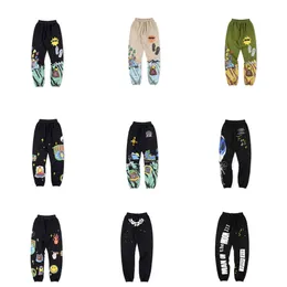 Designer Men Pant Men's Fashion Long Pants Men Leisure Autumn Casual Men Hip Hop Pants Bear Dog Head Starry Night Letters Print Tops Clothing For Free Shipping