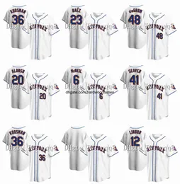 9/11/2021 20th Anniversary Francisco Lindor Baseball Jersey Jacob deGrom Pete Alonso New Mike Piazza Dwight Gooden Keith Hernandez Jeff McNeil Starling Marte