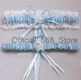 GTGlad Sexy Curace Bowknot Bridal Garter Set Swed Wedding Accessories garters get left neft white pink blue x0824
