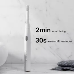 فرشاة الأسنان Dr.Bei Sonic Sonic Electric Frush Y1 قابلة للشحن 3 نماذج مقاومة للماء أسنان تنظيف عن طريق الفم مع 2 فرشاة من أجل Xiaomi 230824