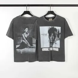 DHgate.com:Luxe Streetwear Mens/Womens Tees: Vintage-Washed