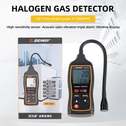 Kohlenstoffanalysatoren Halogen -Detektor Klimaanlage Kühlsystem Erkennungswerkzeug CO Detektor Brennbares Gaspsten Schall Licht Schwingung Alarm 230823