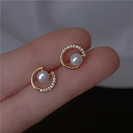 Orecchini Con Perle D'acqua Dolce E Zirconi In Argento 925 – Eleganti E Ipoallergenici