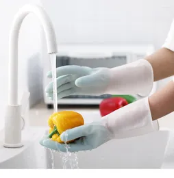 Одноразовые перчатки водонепроницаемое резиновое латексное мыть