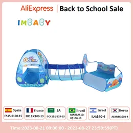 Baby Rail Imbaby Foldable 3 в 1 Playpen для детей Портативный ребенок Tipi Tent Clating Tunnel Bab