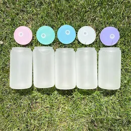 Tampa de tampa drinkware tampas de substituição para vidro de vidro de 16 onças de plástico sela