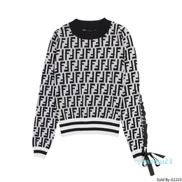 남성용 파카스 여성 스웨터 편지 인쇄 캐주얼 니트 풀오버 스웨터 솔리드 옷 긴 소매 고급 코트 크기 S-L
