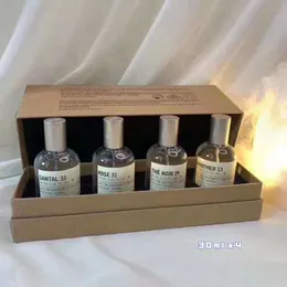 Hediye Kutusu Erkekler ve Kadın Parfüm Takım Erkek Dayanıklı Taze Kadın Laboratuvarı Antiperspirant Deodorant 30mlx4 Hızlı Teslimat