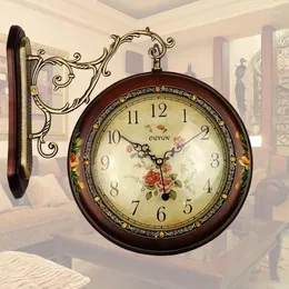 Zegary ścienne Wystrój domu Ouran Authentic Antique Pasteral European High Grade-Started Clock Creative