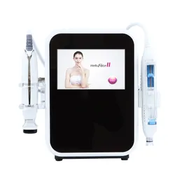 2 in 1 Non-invasive radio frequency skin tightening meso gun face lift clips skin care machine