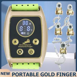 Urządzenia do pielęgnacji twarzy 2023 Podnoszenie ciała masażer Radio Częstotliwość mikrokrądowa Golden Finger RF EMS Beauty Machine Diamond 230825