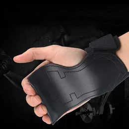 Gym Grips Palm Guards Cowhide Palm Protector Viktlyftande Gymnastik Träningshandskar Grips Fitness Training Equipment Q230825