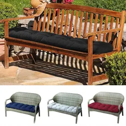Pillow Stain-resistant Bench Soft Durable Outdoor S For Garden Patio Furniture Non-slip High Elasticity Solid