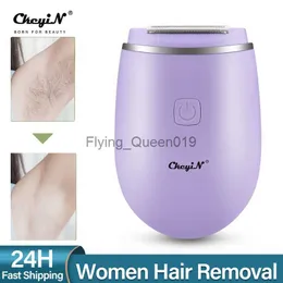 CkeyiN Electric Lady Shaver USB Rechargeable Razor Bikini Trimmer Women Facial Body Leg Armpit Back Hair Removal Shaving Device HKD230825