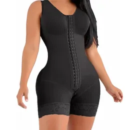 Waist Tummy Shaper High Compression Short Girdle With Brooches Bust For Daily And Post- Use Slimming Sheath Belly Women 230824