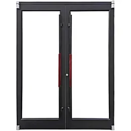 KFC door manufacturer customizes aluminum alloy stores, floor axis glass stores, and split split split doors for customization