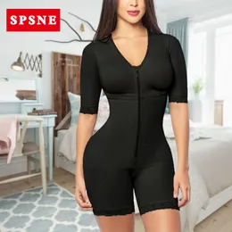 Waist Tummy Shaper Women'S Faja Reductora Mujer Gaine Ventre Bodysuit Women With Cups Skims Waist Corset 230824