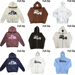 Y2K Herren Hoodies Hip Hop Full Ray -Up -Strass -Hoodie -Männer Gothic Streetwear Langarm übergroß