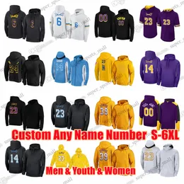 DIY Man S-6xl Nowe bluzy James Bluza koszykówka Dwight Howard Marc Gasol 24bryant Davis Vanderbilt Russel Holiday Unisex Lover Cotton Plecee Casual Pullovers