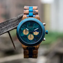 손목 시계 Bobo Bird Men 's Watches Wooden Man Wrist Watcher 남성 손목 손목 손목 시계 나무 여자 시계 Custom Lady Watch 230825
