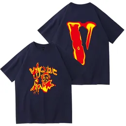 Vlone New Pattern Pattern T-Shirt Men and Women’s 2023 New Design Multi Men Shirts Fashion T-Shirt Thirt Thired Top Size Size S-4XL Size