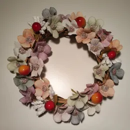 2cm 데이지 인공 꽃 머리 작은 실크 멀티 컬러 가짜 꽃 왕관 화환 DIY 공예 가정 결혼 장식