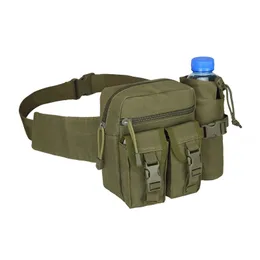 Outdoor detachable multi-function tactical water bottle Fanny pack