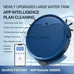 Commercial Cleaning Robots APP Remote Control Cleaning Machine 2000PA Floor Sweeping Mop Wet Dry Vacuum Cleaner Home New HKD230825